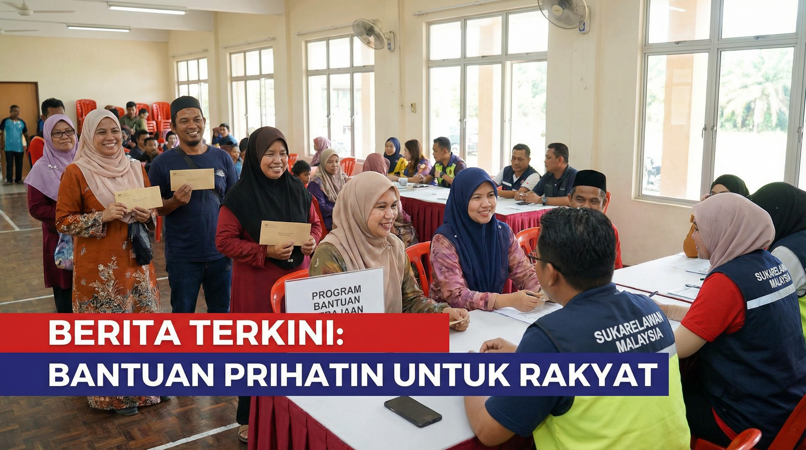 Jaringan Prihatin B40 RM180 Secara Free dan Percuma